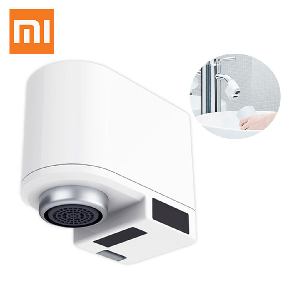 Original Xiaomi Xiaoda Automatic Water Saver Tap Smart Faucet Sensor Infrared Water Energy Saving Device Kitchen Nozzle Tap